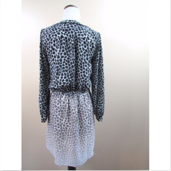 Banana Republic Animal Print Giraffe Shirt Dress - Picture 5 of 7